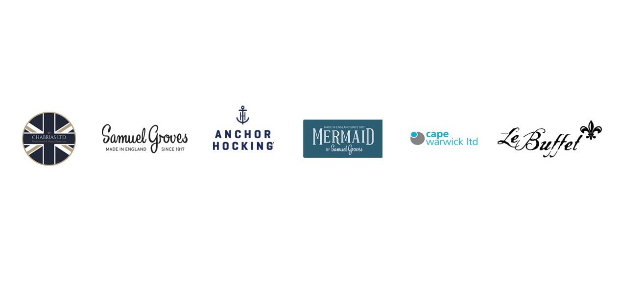 Banner of brand logos