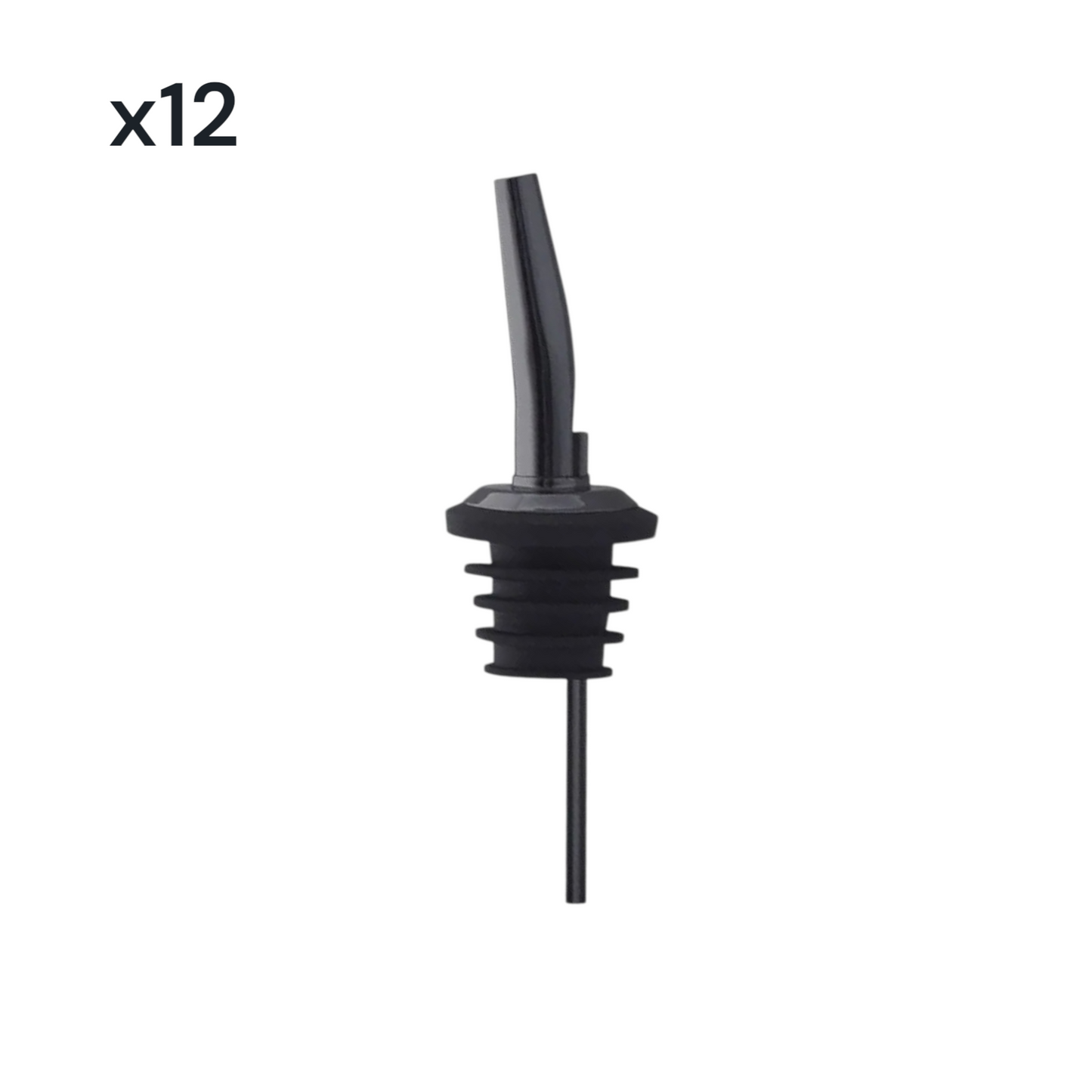 Pro Plastic Free Flow Pourer (x12) - Premium Kitchen from Chabrias Ltd - Just £14.99! Shop now at Chabrias Ltd