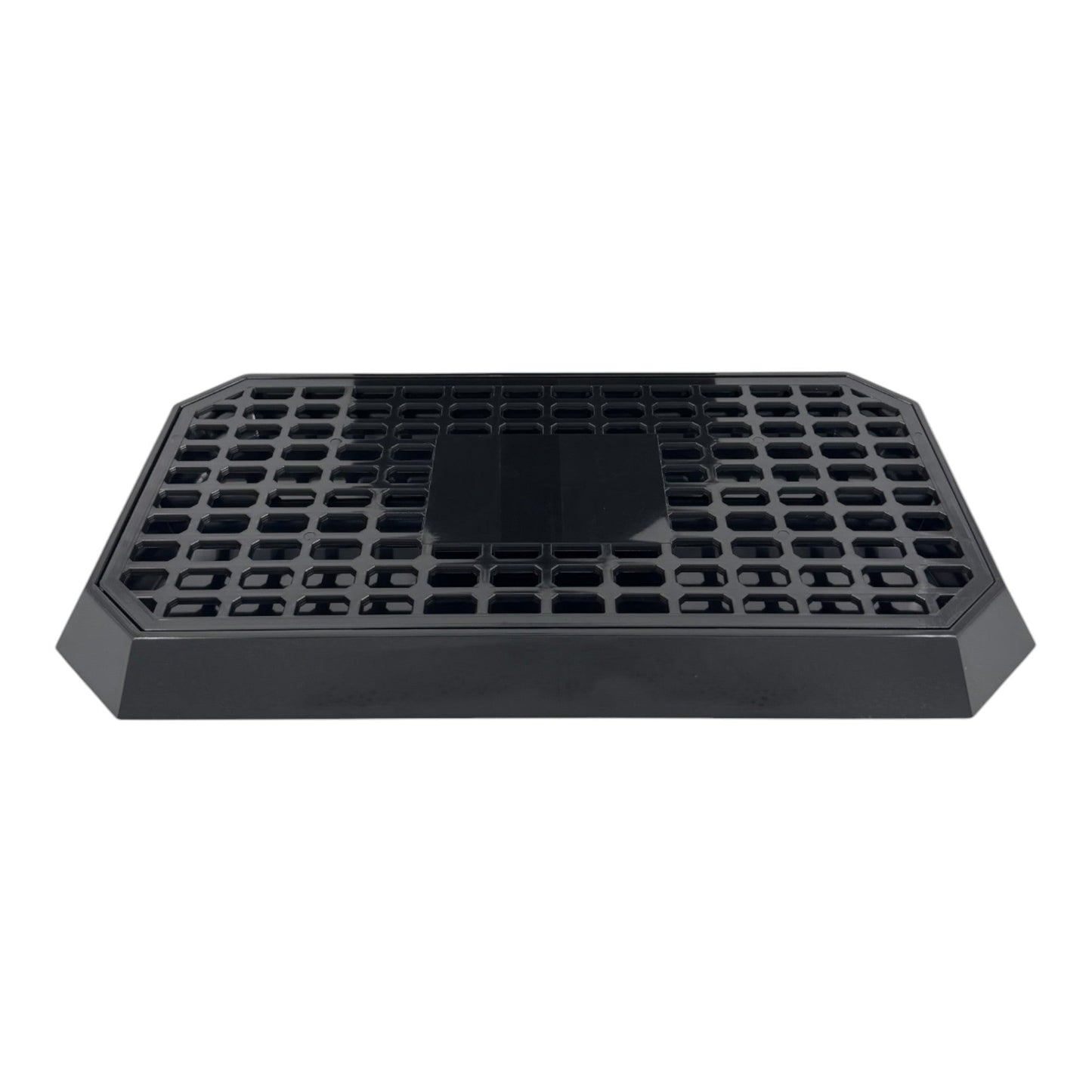 Uni Bar Plastic Drip Tray with Removable Grill, Black - Premium Kitchen from Chabrias Ltd - Just £11.99! Shop now at Chabrias Ltd