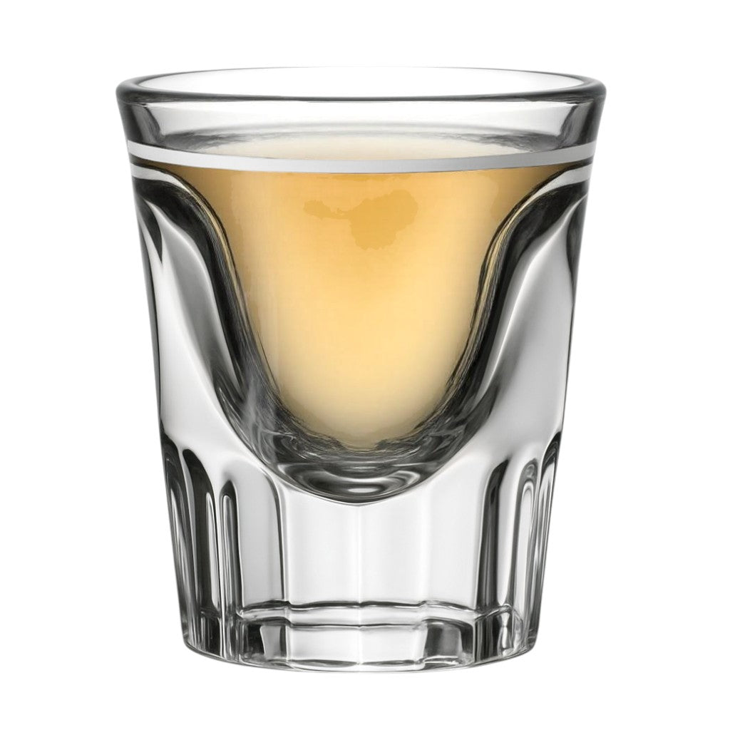 Whiskey Shot Glass 2oz with 1oz Line (48 pack) - Premium Kitchen from Chabrias Ltd - Just £81.99! Shop now at Chabrias Ltd