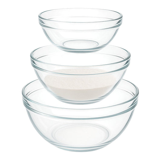 Mixing Bowl Set, 3 Piece - Premium Home from Chabrias Ltd - Just £22.99! Shop now at Chabrias Ltd