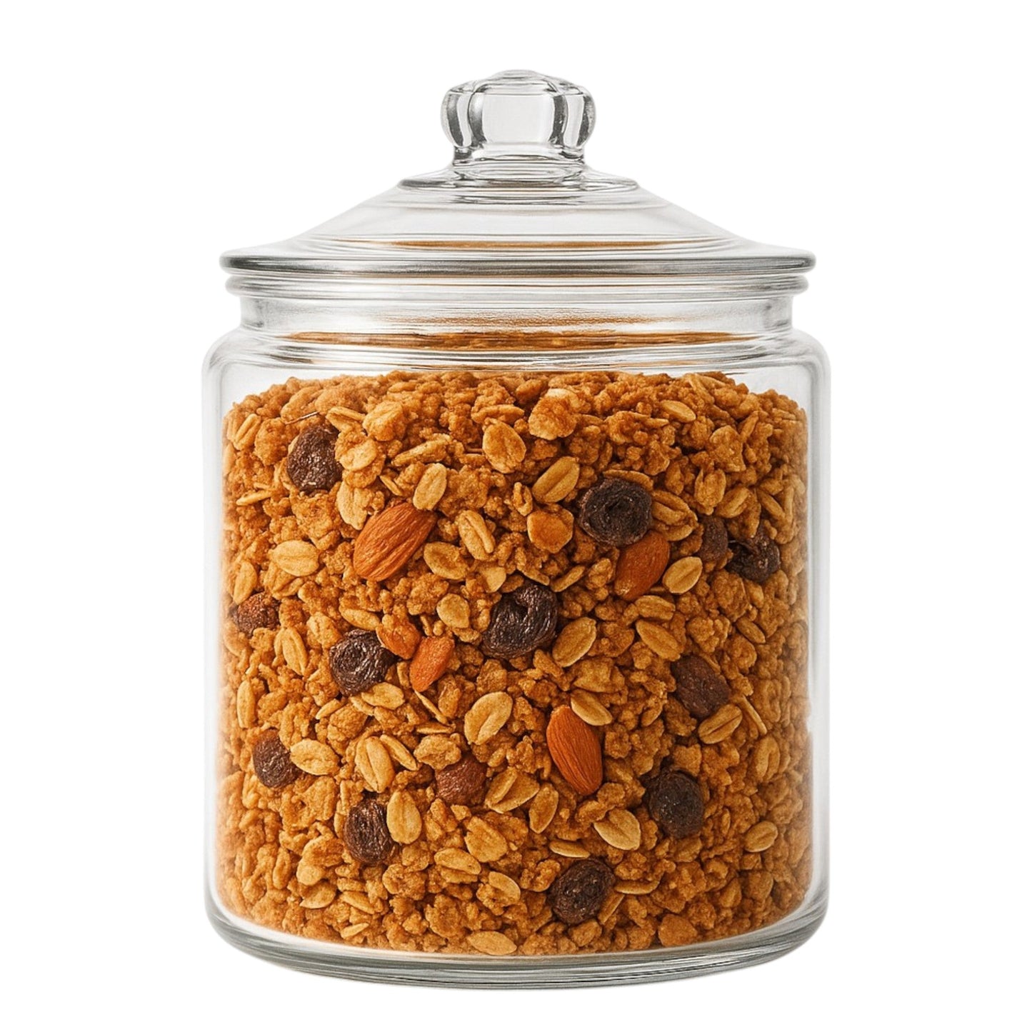 Glass Heritage Hill Jar, 2L (2 pack) - Premium Home from Chabrias Ltd - Just £29.99! Shop now at Chabrias Ltd