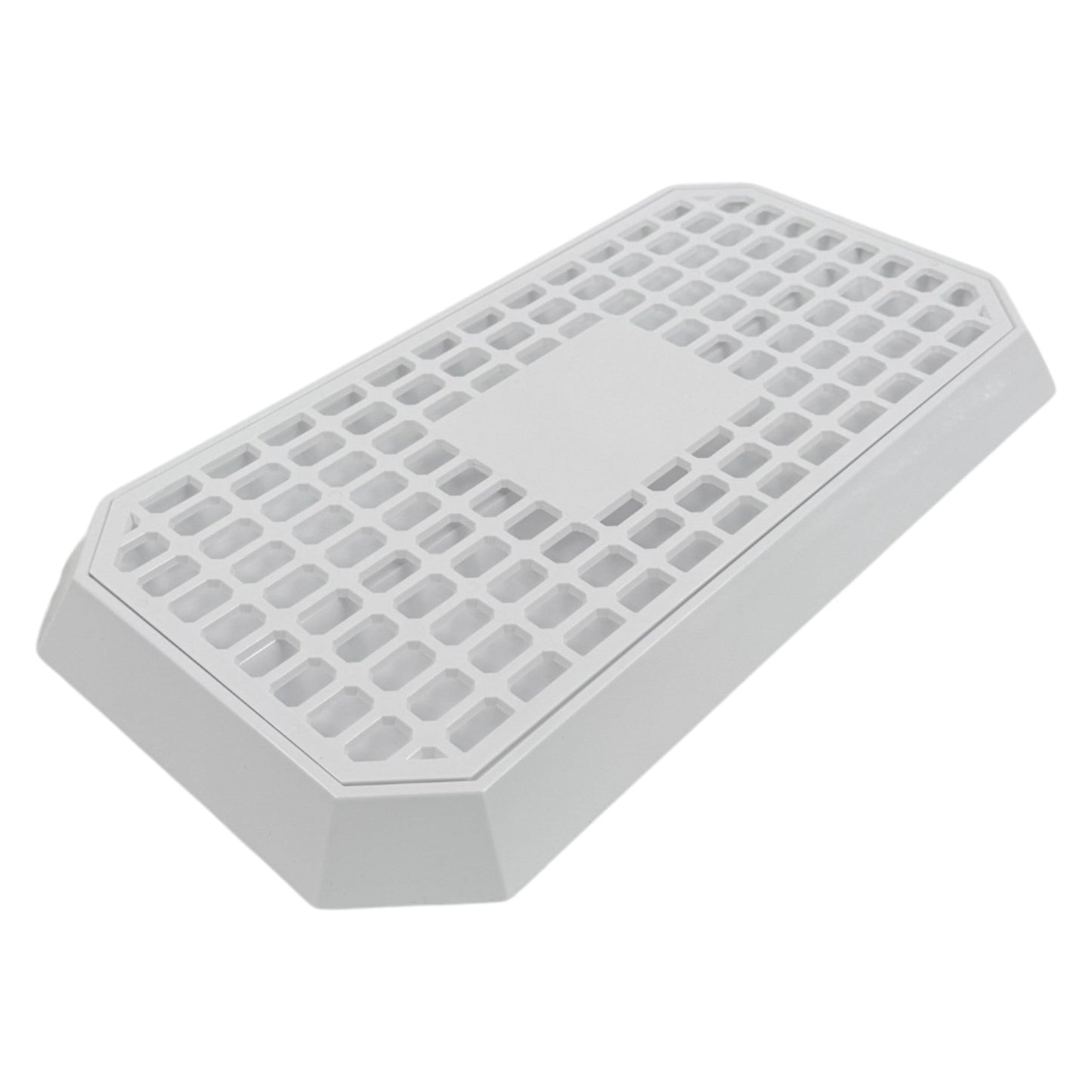 Uni Bar Plastic Drip Tray with Removable Grill, White - Premium BISS from Chabrias Ltd - Just £11.99! Shop now at Chabrias Ltd