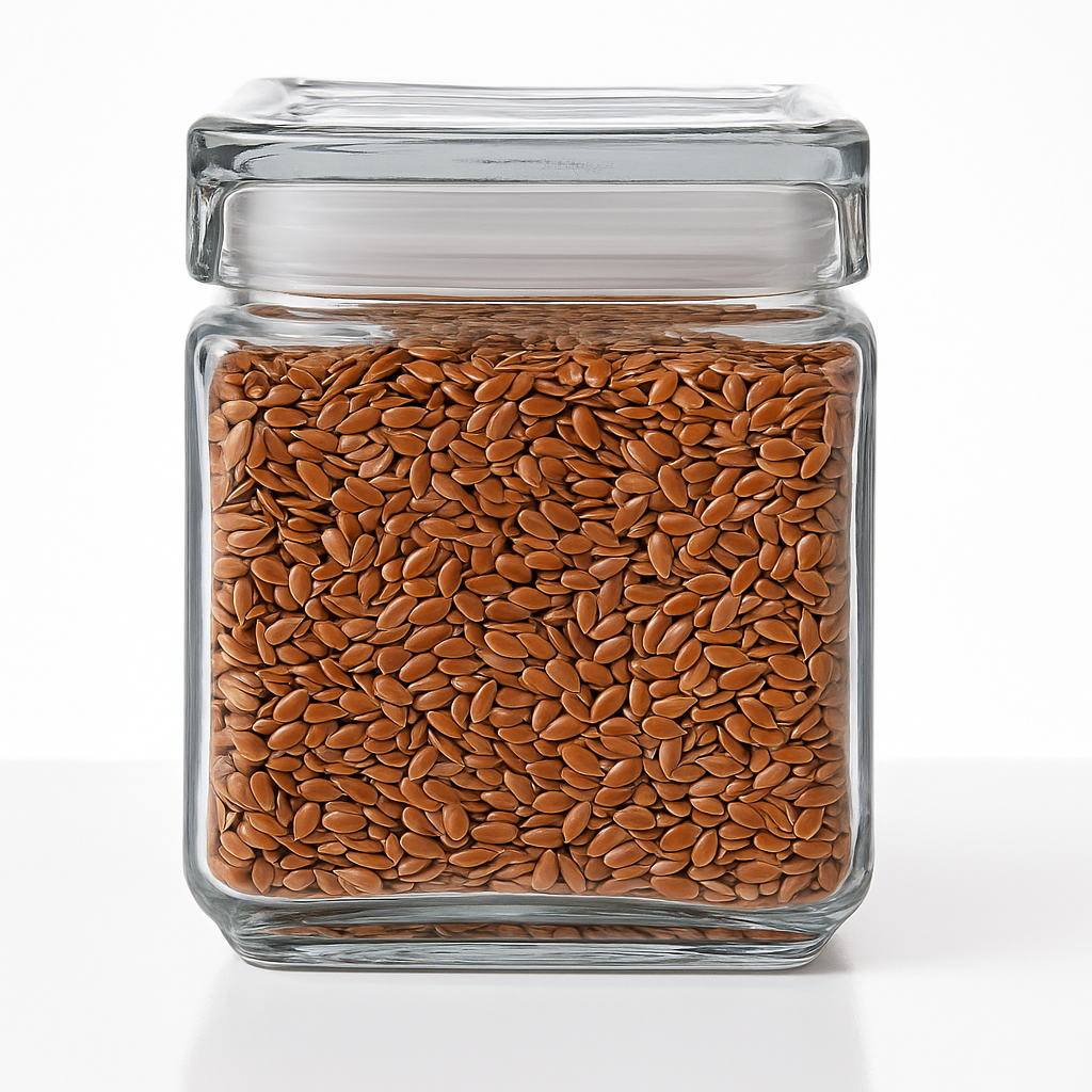 Stackable Storage Glass Jar, 1L (3 pack) - Premium Home from Chabrias Ltd - Just £25.49! Shop now at Chabrias Ltd
