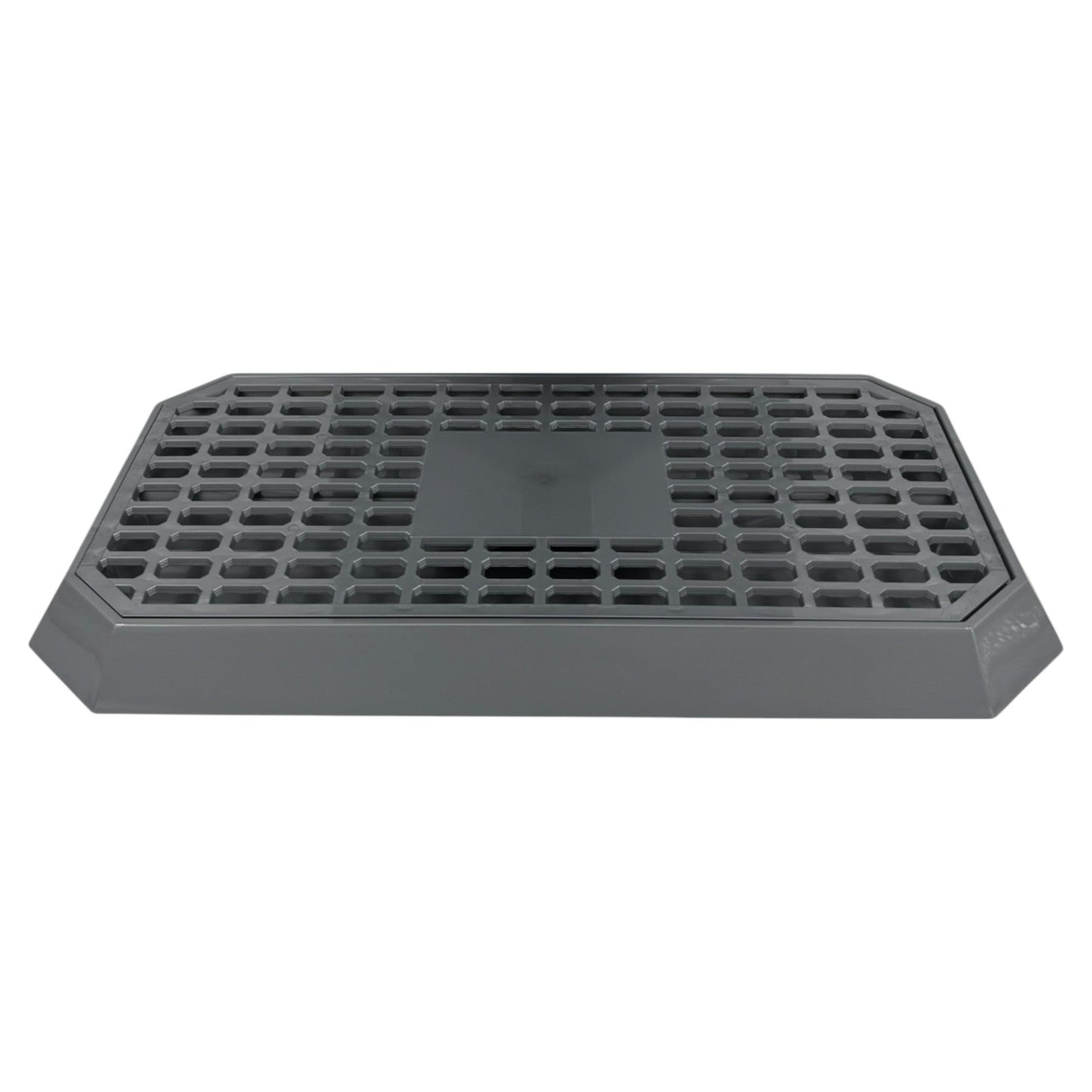 Uni Bar Plastic Drip Tray with Removable Grill, Silver - Premium BISS from Chabrias Ltd - Just £11.99! Shop now at Chabrias Ltd