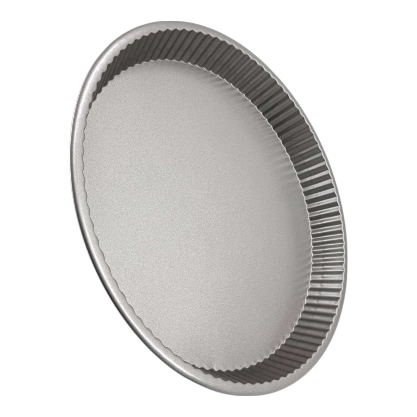 Non-Stick Fluted Round Quiche Tin, 31cm (2 piece) - Premium Kitchen from Chabrias Ltd - Just £9.99! Shop now at Chabrias Ltd