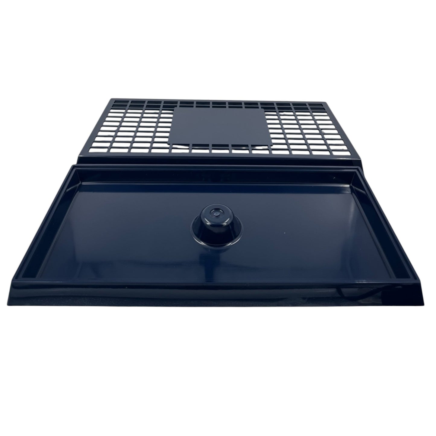 Uni Bar Plastic Drip Tray with Removable Grill, Navy - Premium BISS from Chabrias Ltd - Just £11.99! Shop now at Chabrias Ltd