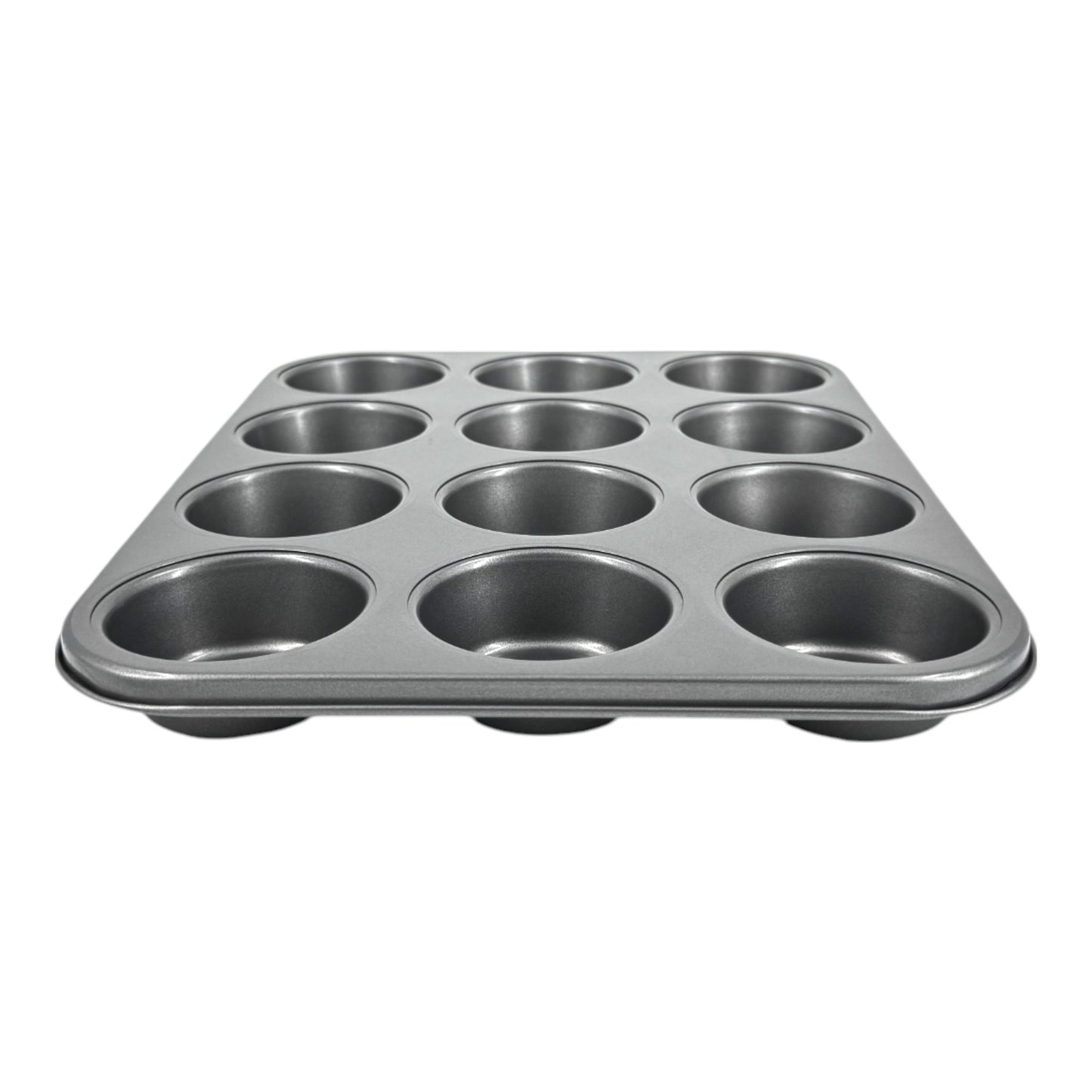 Non-Stick Muffin Oven Tray, Deep 12-Cup (2 piece) - Premium Home from Chabrias Ltd - Just £12.99! Shop now at Chabrias Ltd