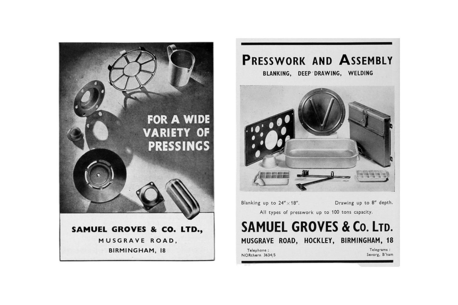 Two Samuel Groves posters