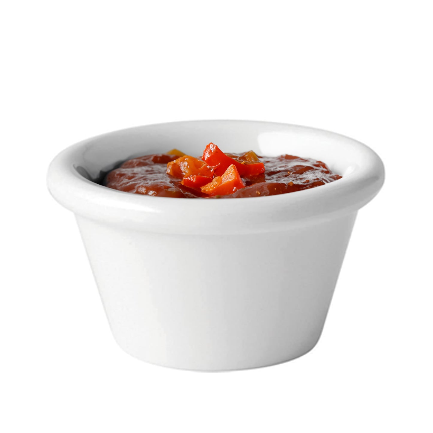 White Plain Ramekins 1oz, 1.5oz, 2oz - Made in UK - Premium Ramekin from Chabrias Ltd - Just £11.99! Shop now at Chabrias Ltd