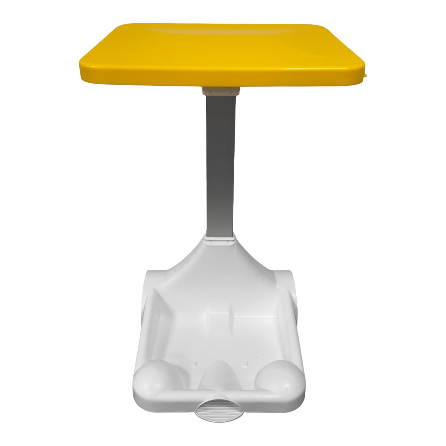 Hands-Free Sack Holder White Base & Yellow Lid, with Clinical Waste Sticker - Premium Bins from Chabrias Ltd - Just £89.99! Shop now at Chabrias Ltd