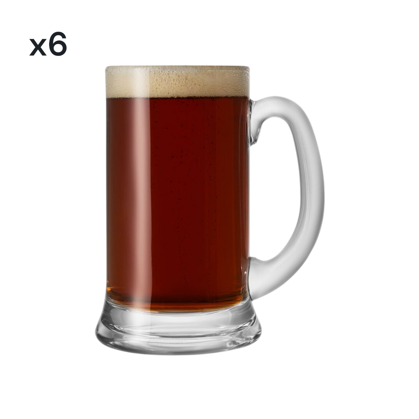 Icon Pint Tankard, 1 Pint (6 pack) - Premium Kitchen from Chabrias Ltd - Just £62.99! Shop now at Chabrias Ltd