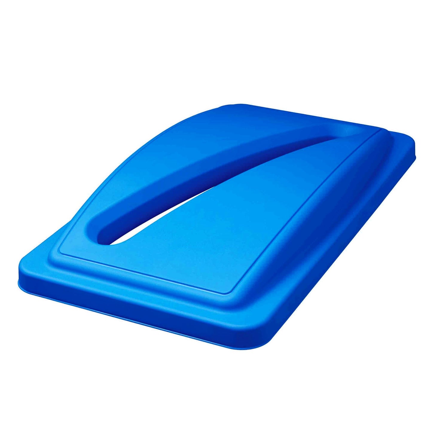 60 Litre Slim Bin Grey Base & Blue Paper Slot Lid - Premium Recycling Bin from Chabrias Ltd - Just £74.99! Shop now at Chabrias Ltd