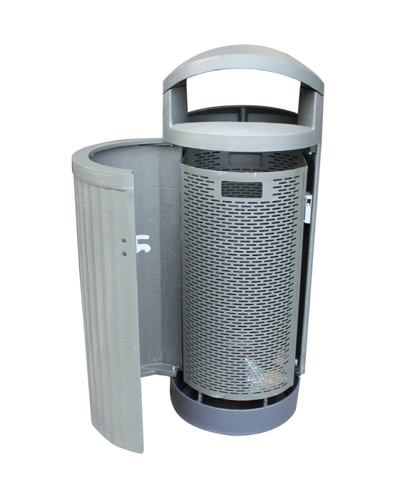 Diana Bin With Basket, Grey, 80L - Premium Bins from Chabrias Ltd - Just £799! Shop now at Chabrias Ltd