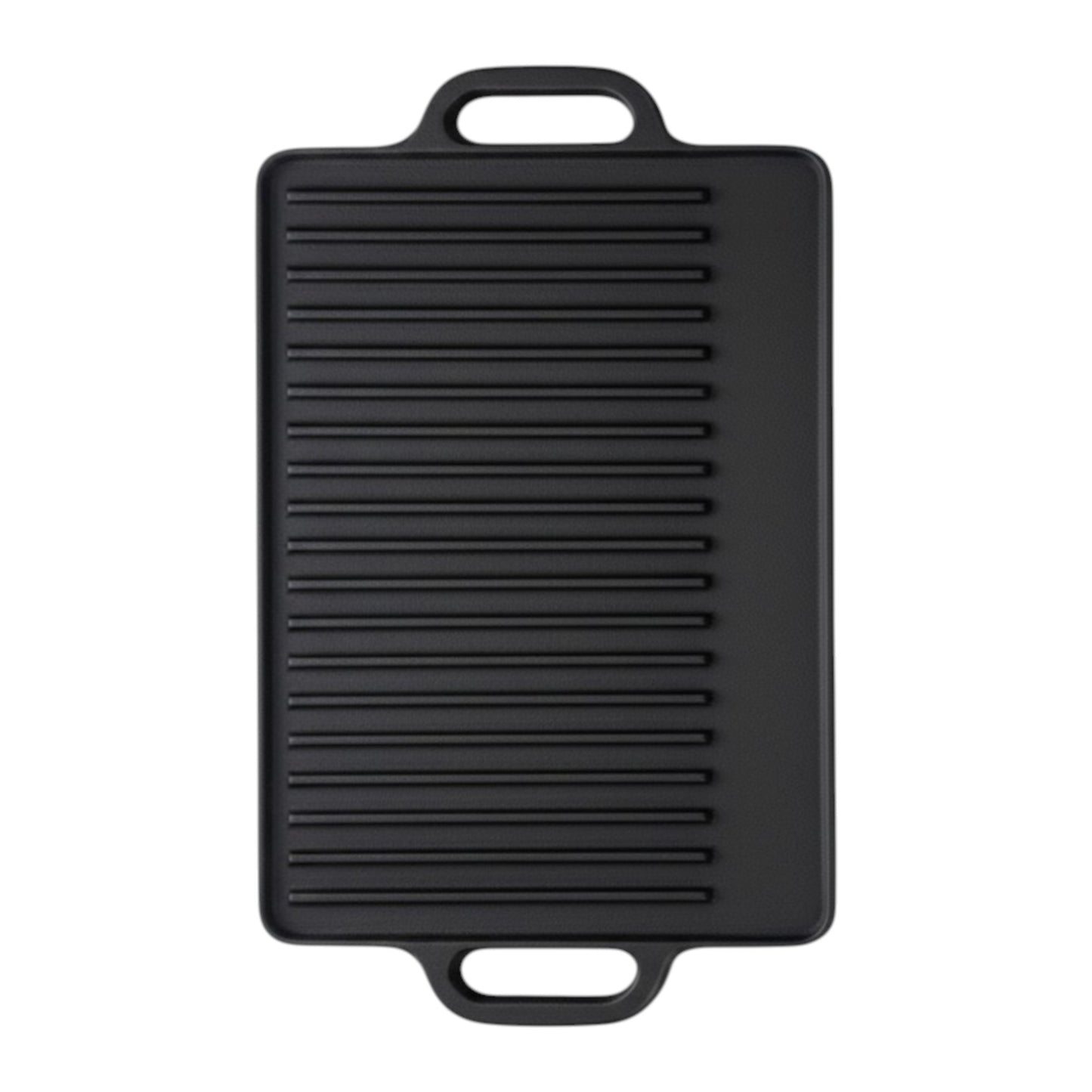 Pro Cast Iron Griddle with Handles – 50.5cm x 23.5cm - Premium Kitchen from Chabrias Ltd - Just £39.99! Shop now at Chabrias Ltd