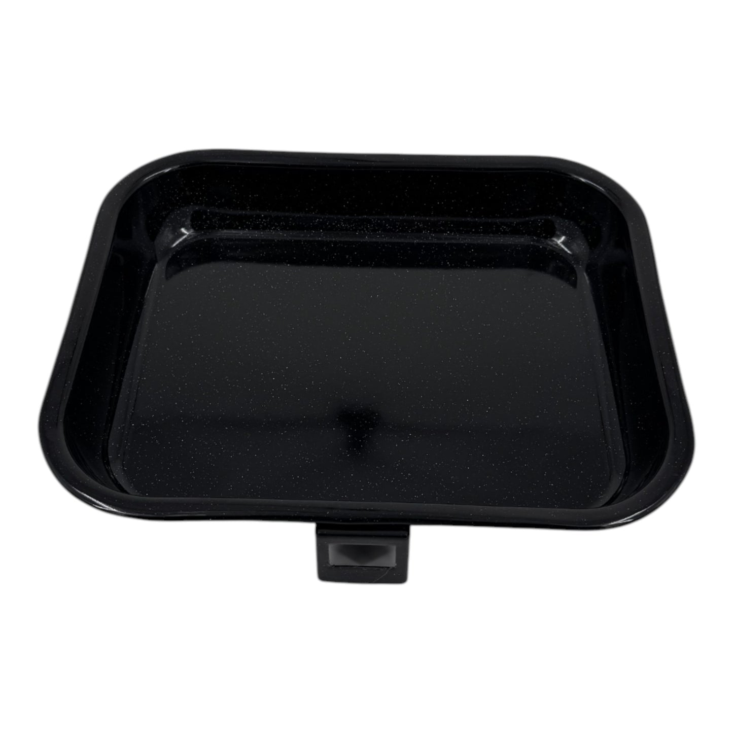 Vitreous Enamel Grill Pan, Handle & Wire Rack, Small (28cm) - Premium Kitchen from Chabrias Ltd - Just £13.99! Shop now at Chabrias Ltd