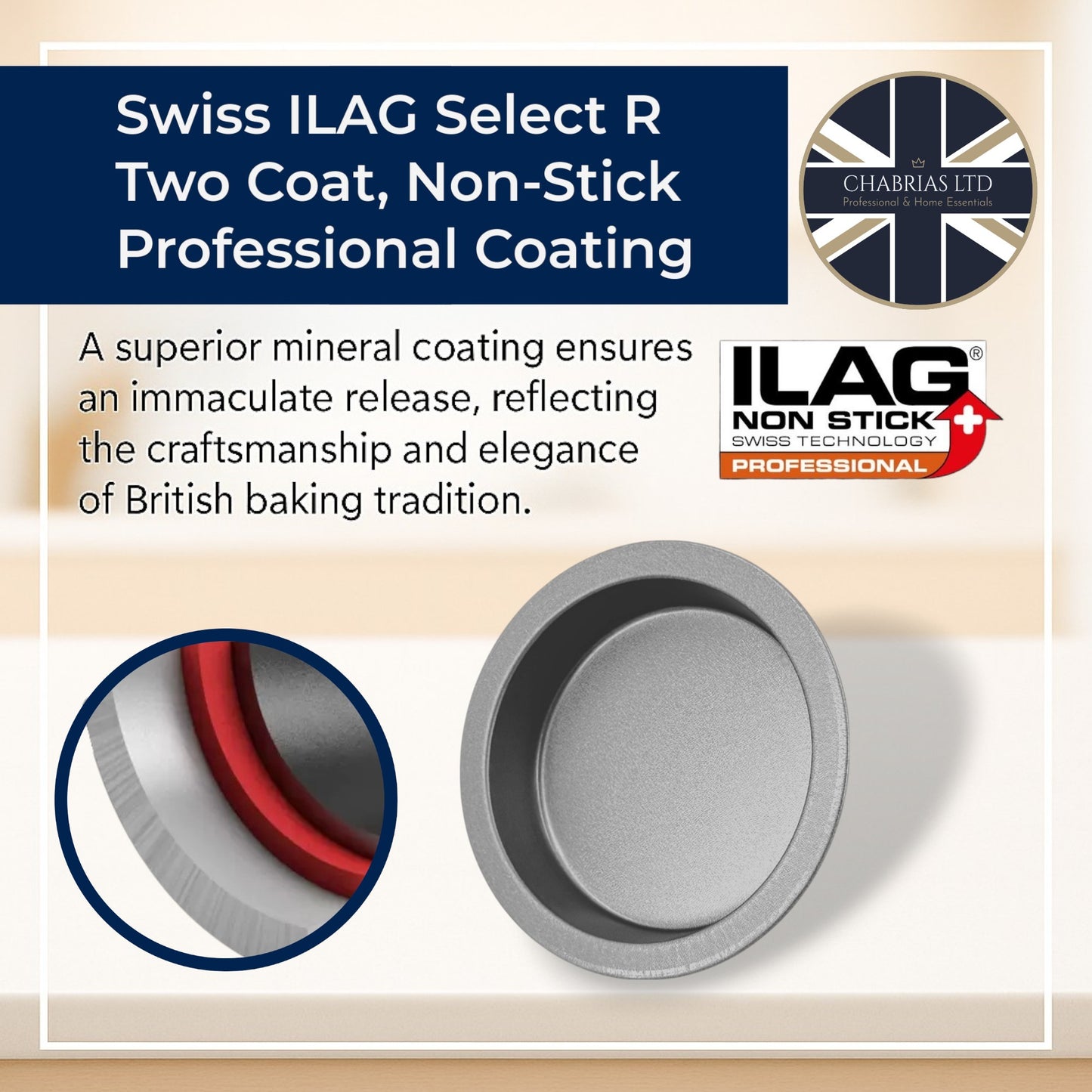 Non-Stick Mini Pie Cake Tins, 4" (4 piece) - Premium Kitchen from Chabrias Ltd - Just £7.99! Shop now at Chabrias Ltd