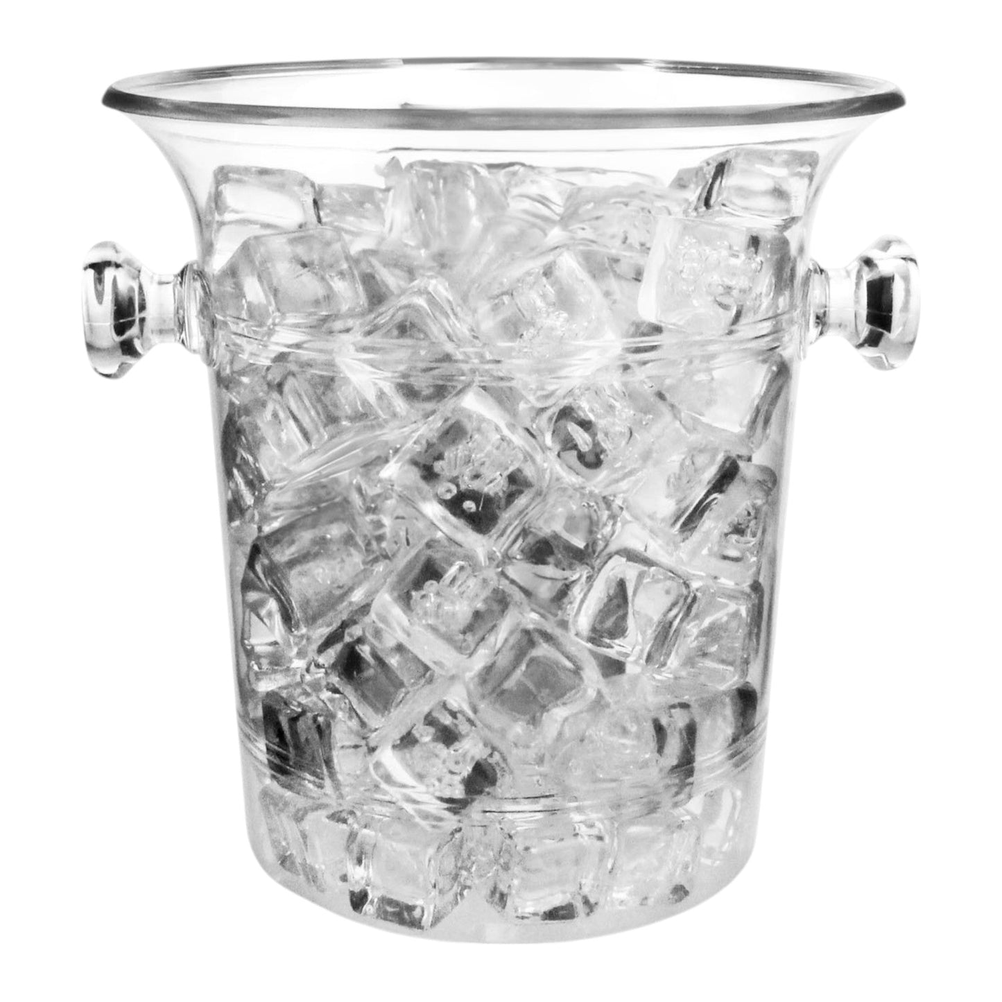 Stylish Clear Plastic Wine & Champagne Cooler, 3.5L - Premium Home from Chabrias Ltd - Just £9.99! Shop now at Chabrias Ltd