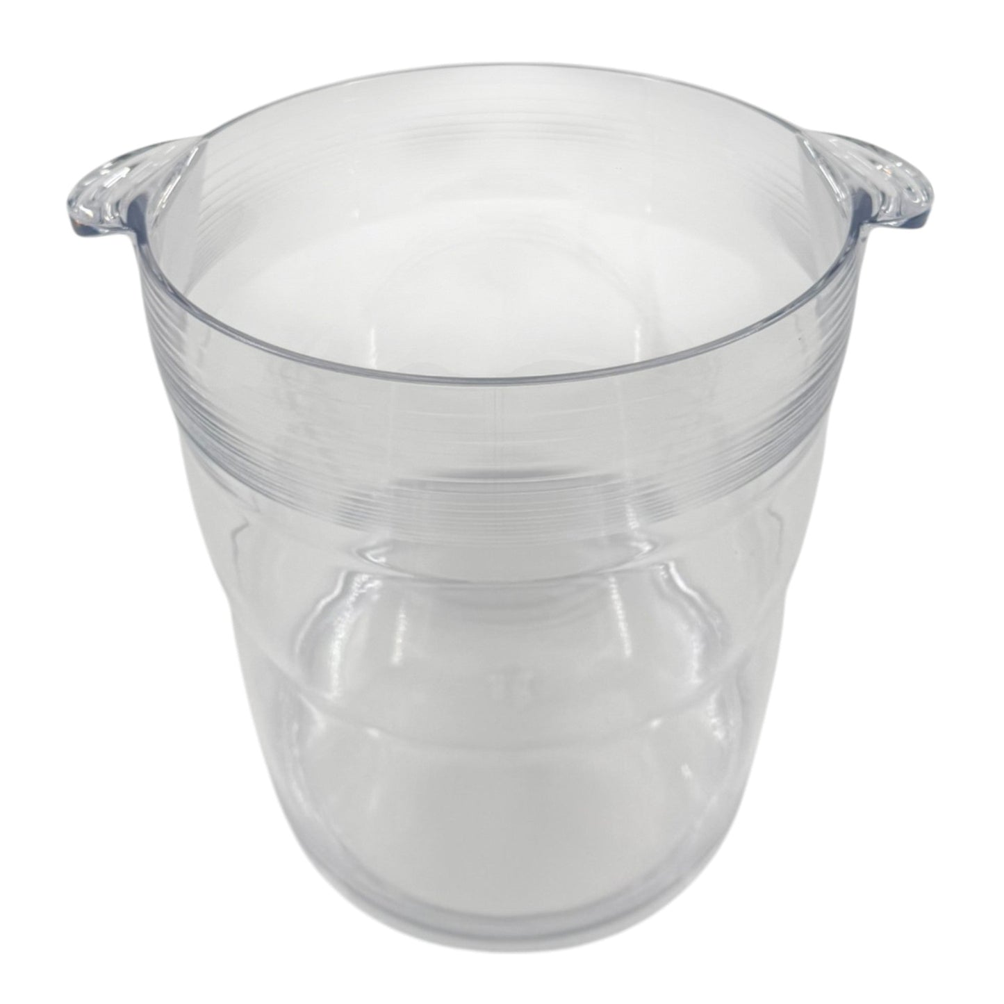 Elegant Clear Acrylic Double Wine & Champagne Cooler, 9L - Premium Ice Bucket from Chabrias Ltd - Just £11.99! Shop now at Chabrias Ltd
