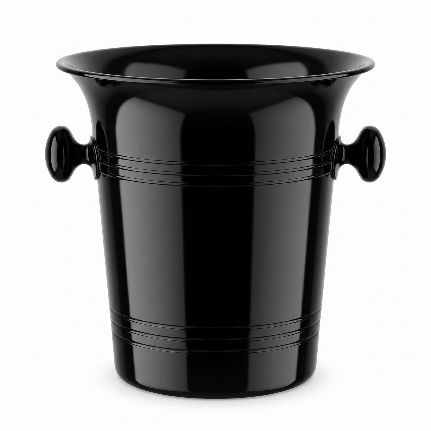 3.5 litre black wine bottle cooler for hospitality and catering