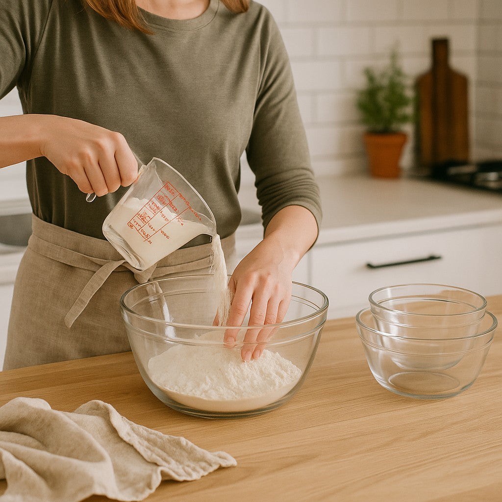 Mixing Bowls and Measuring Cup Set, 4-Piece - Premium Home from Chabrias Ltd - Just £64.99! Shop now at Chabrias Ltd