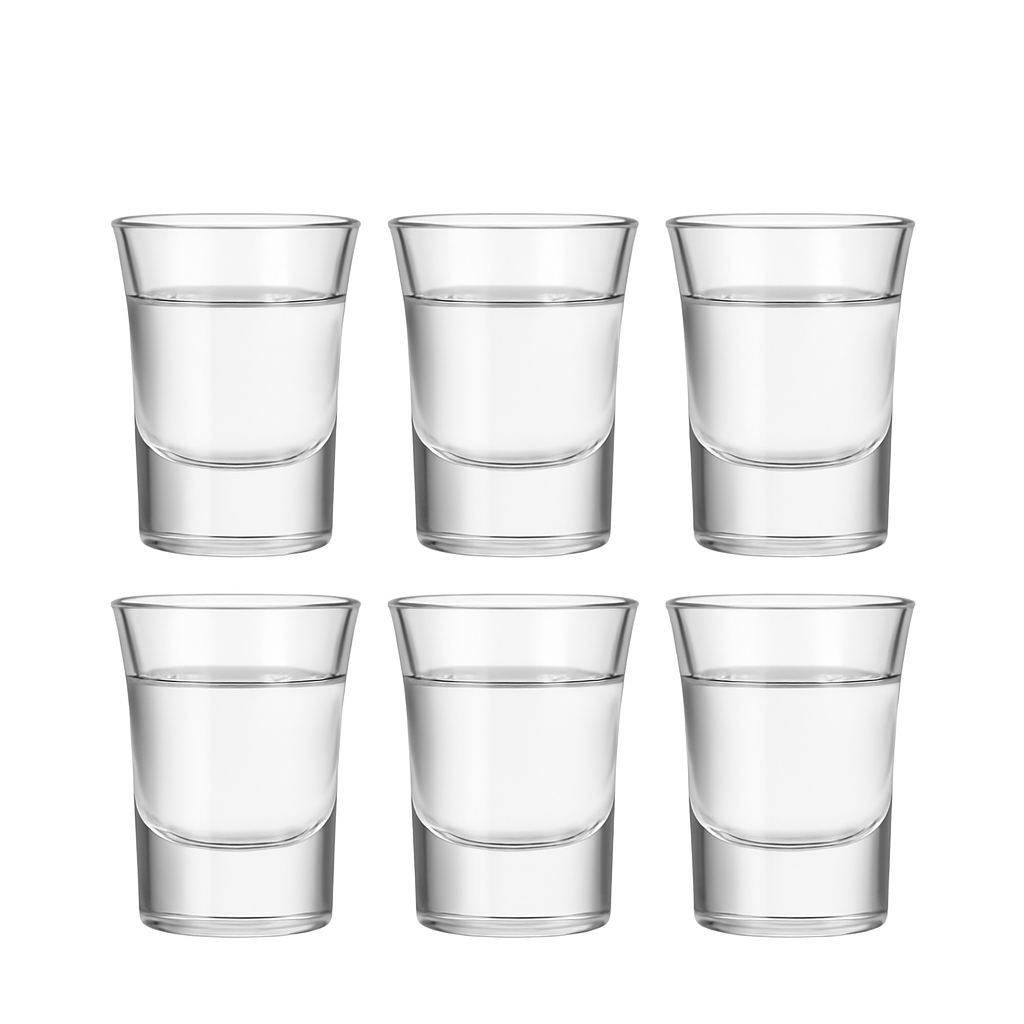Junior Shot Glass, 1oz (6 pack) - Premium Home from Chabrias Ltd - Just £8.99! Shop now at Chabrias Ltd