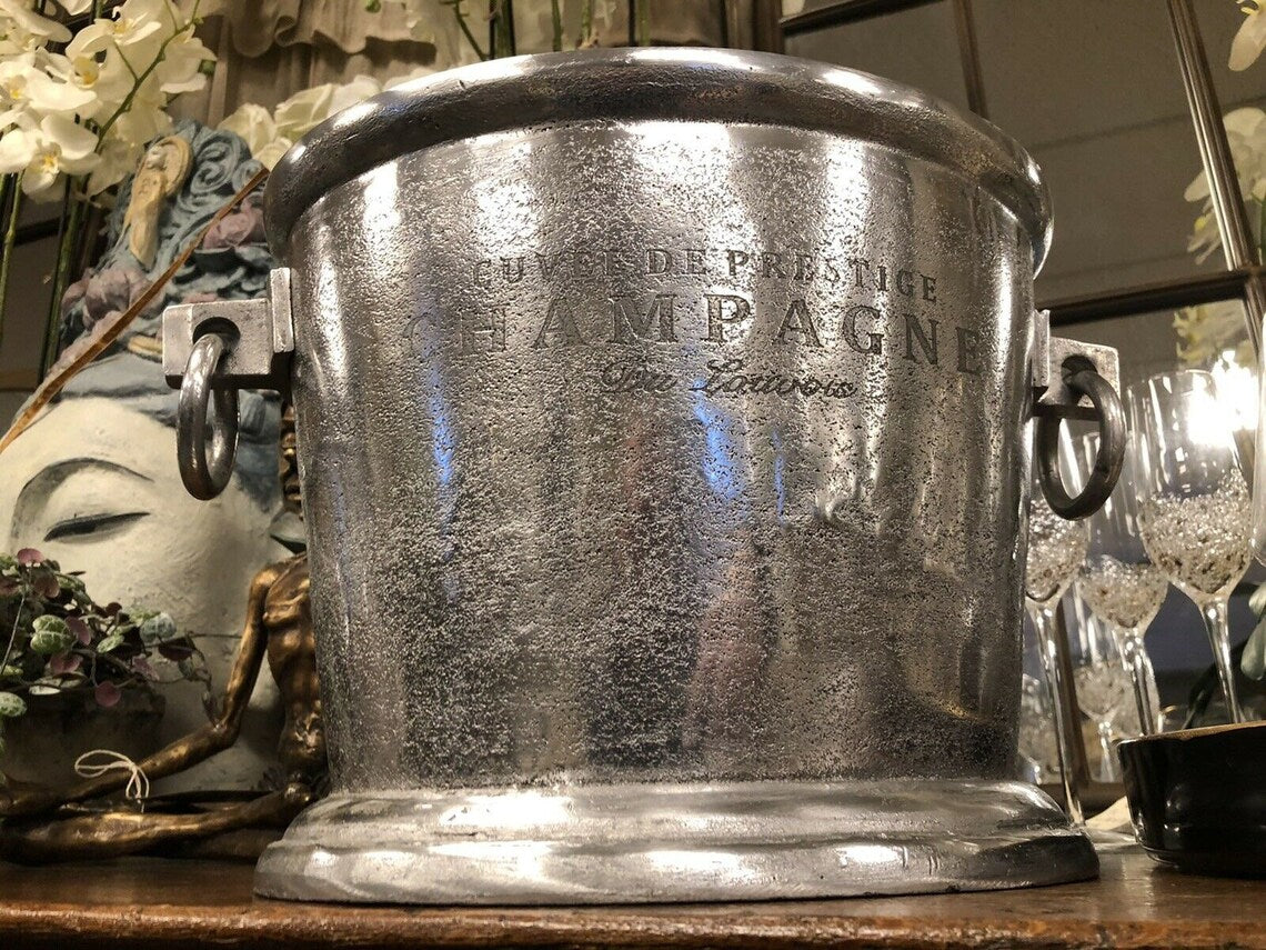 Deluxe 6 Litre Vintage Grand Brasserie "Cuvée de Prestige" Champagne Bucket - Premium Kitchen from Chabrias Ltd - Just £75.99! Shop now at Chabrias Ltd