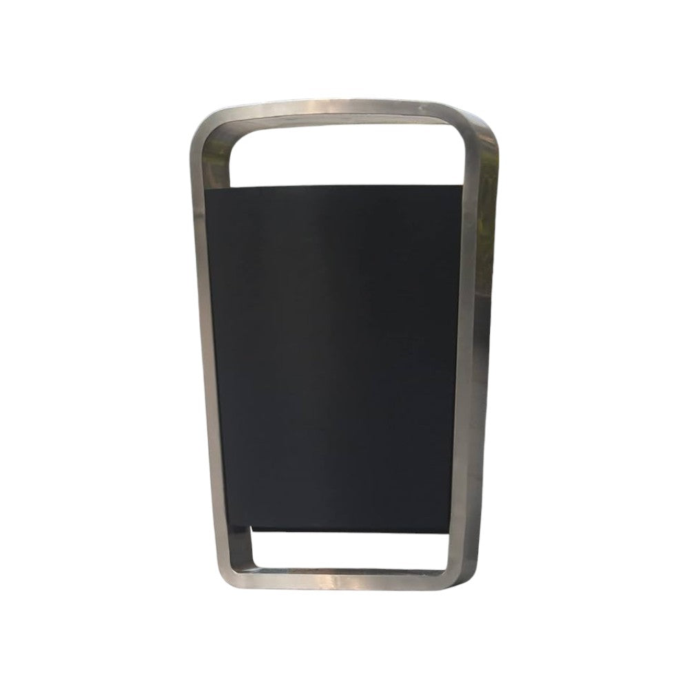 Stainless Steel Outdoor Street Bin With Lock Metal Liner - Premium BISS from Chabrias Ltd - Just £339.99! Shop now at Chabrias Ltd