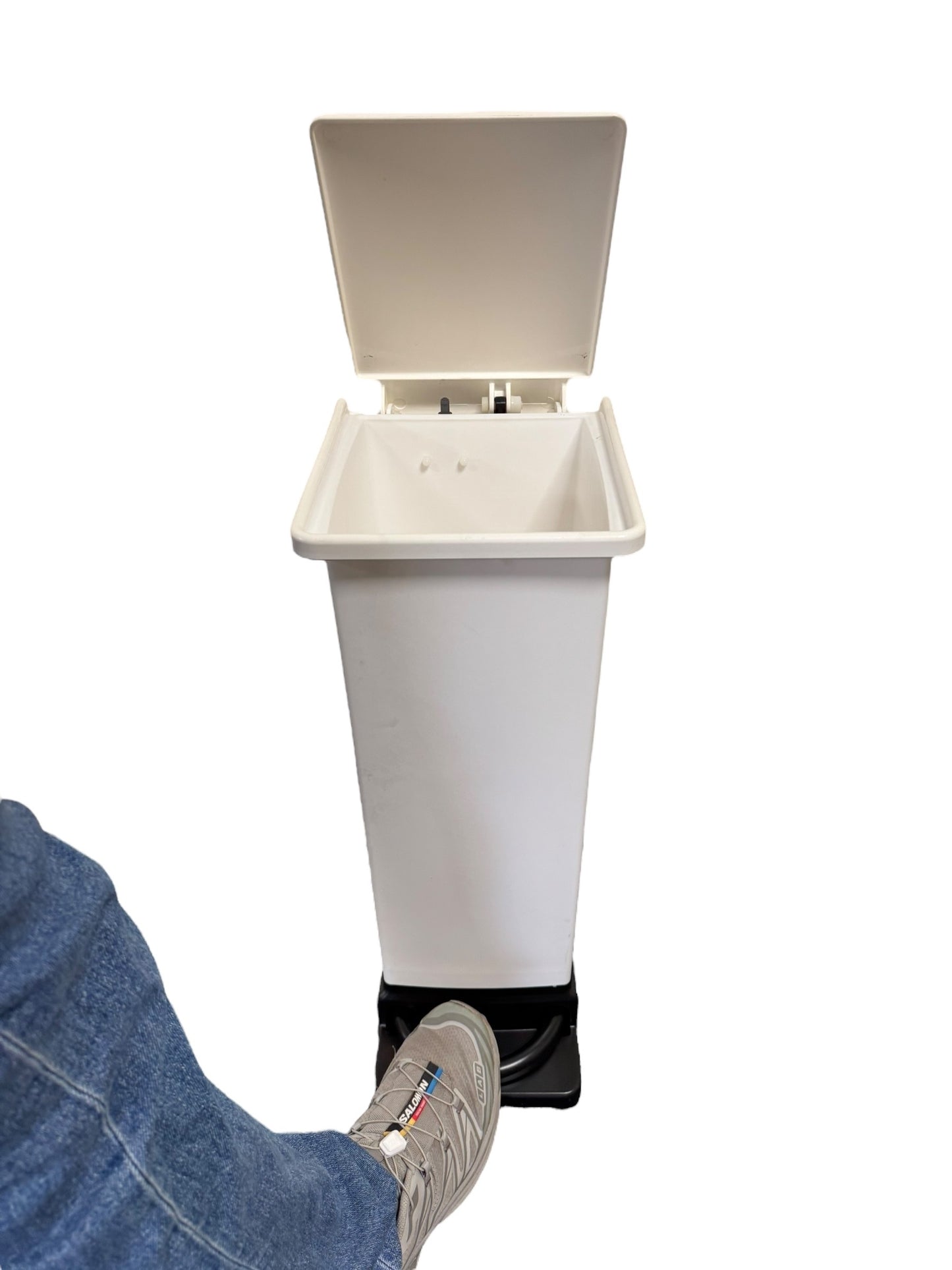 Plastic Fire Retardant Sack Holder, White Lid, 20L - Premium Bins from Chabrias Ltd - Just £79.99! Shop now at Chabrias Ltd