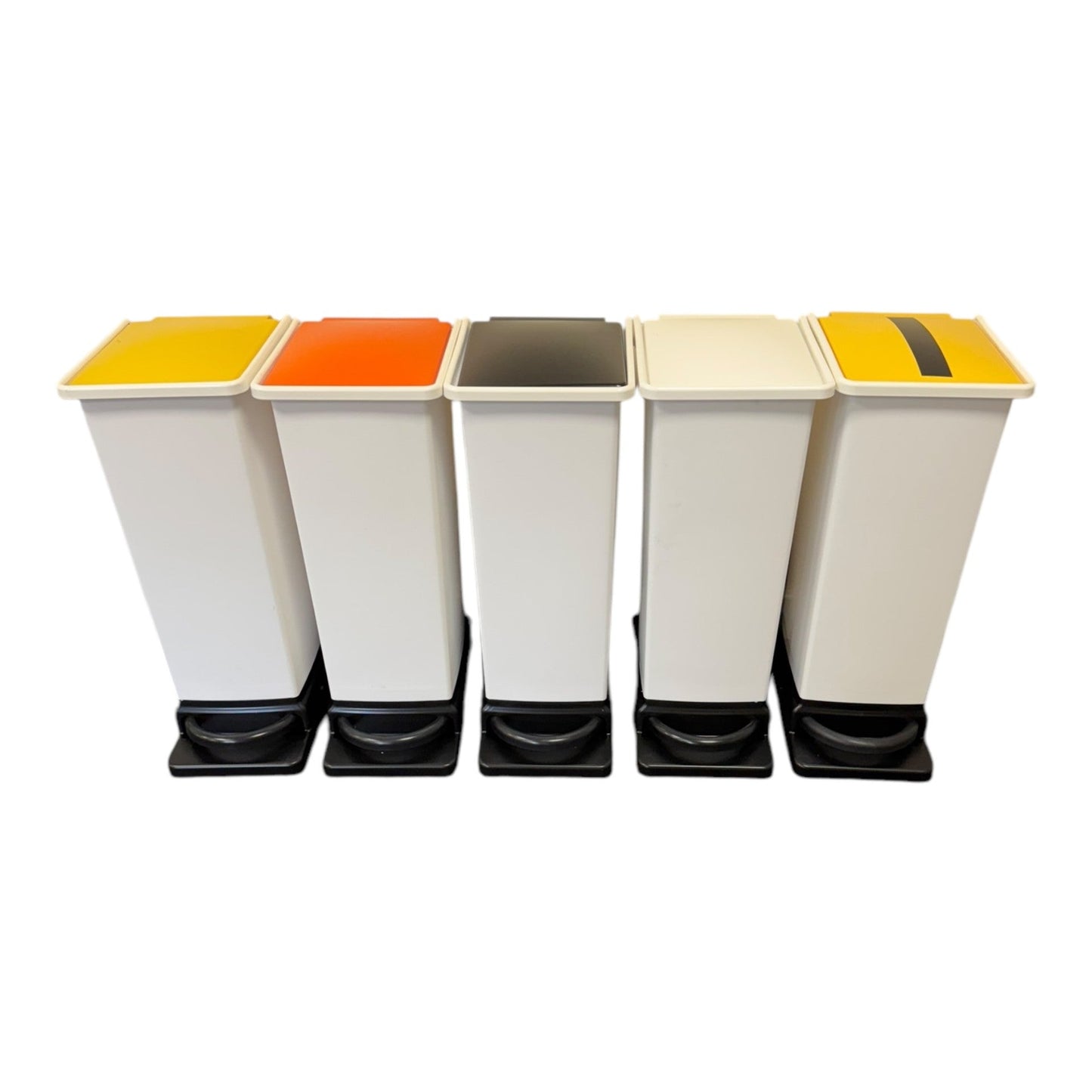 Plastic Fire Retardant Sack Holder, Orange Lid, 20L - Premium Bins from Chabrias Ltd - Just £79.99! Shop now at Chabrias Ltd
