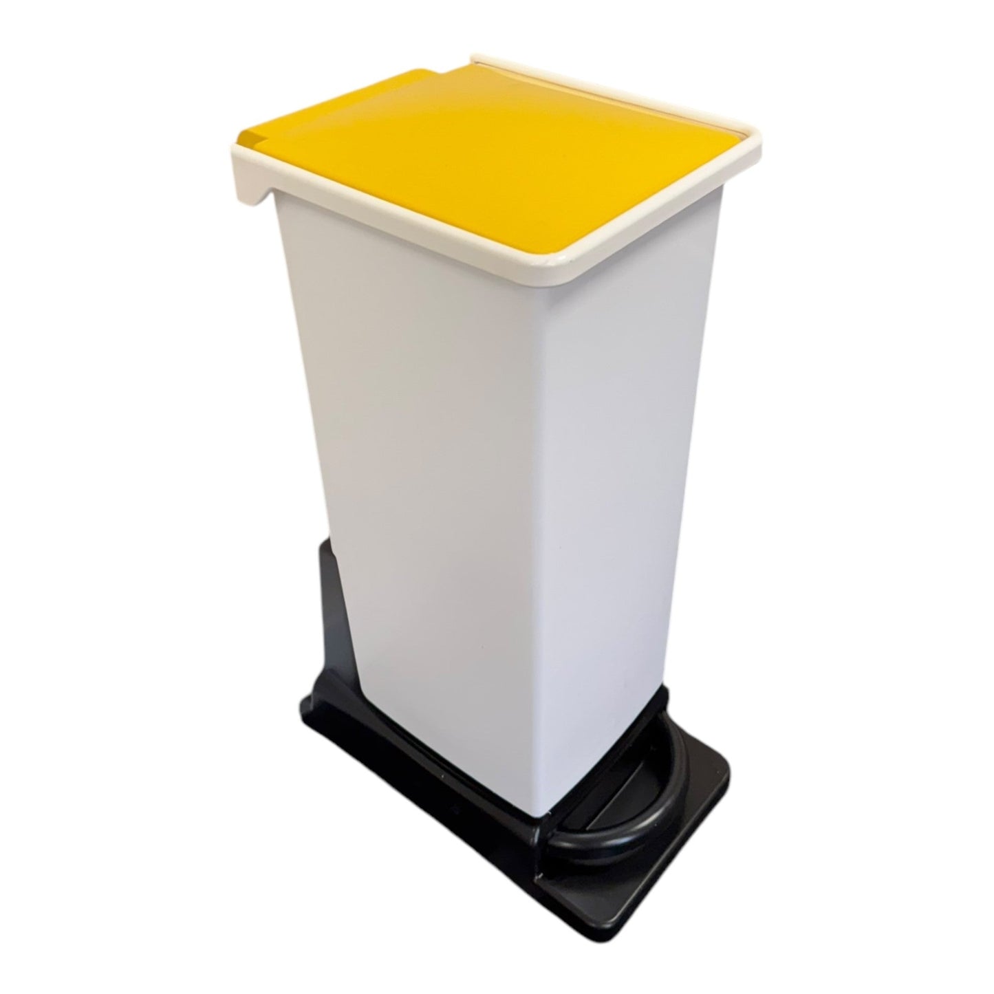 Plastic Fire Retardant Sack Holder, Yellow Lid, 20L - Premium Bins from Chabrias Ltd - Just £79.99! Shop now at Chabrias Ltd