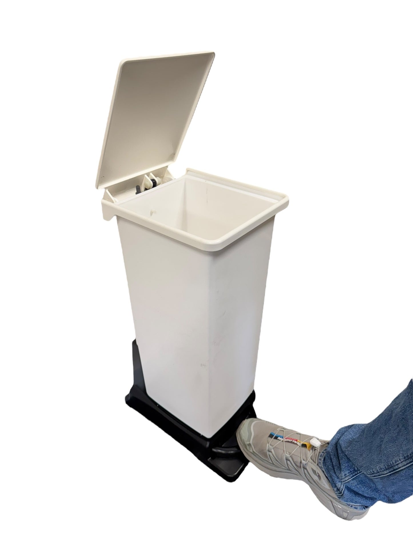Plastic Fire Retardant Sack Holder, White Lid, 20L - Premium Bins from Chabrias Ltd - Just £79.99! Shop now at Chabrias Ltd
