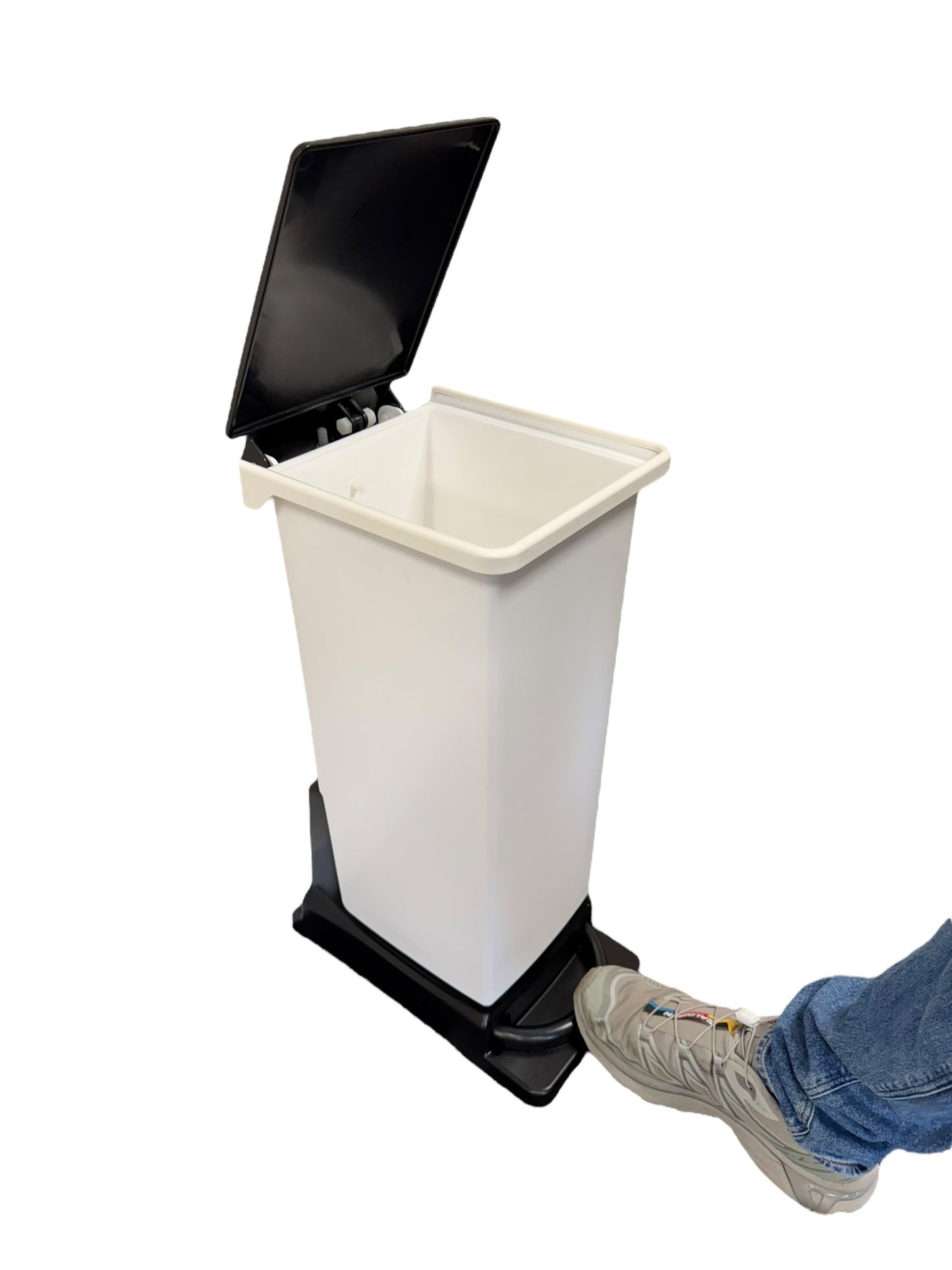 Plastic Fire Retardant Sack Holder, Black Lid, 20L - Premium Bins from Chabrias Ltd - Just £79.99! Shop now at Chabrias Ltd