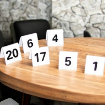 Table Numbers