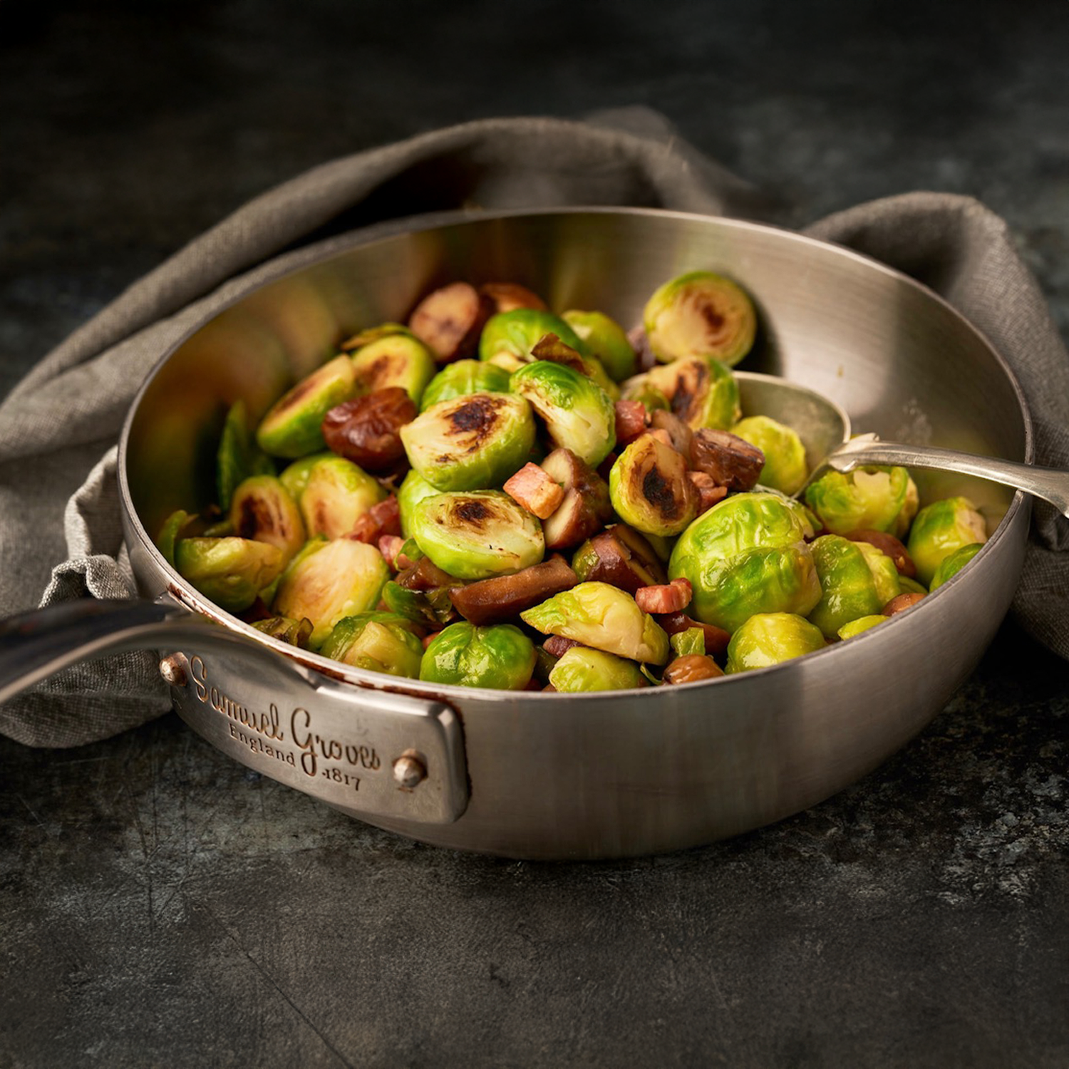 Samuel Groves Classic Stainless-Steel Chef Pans