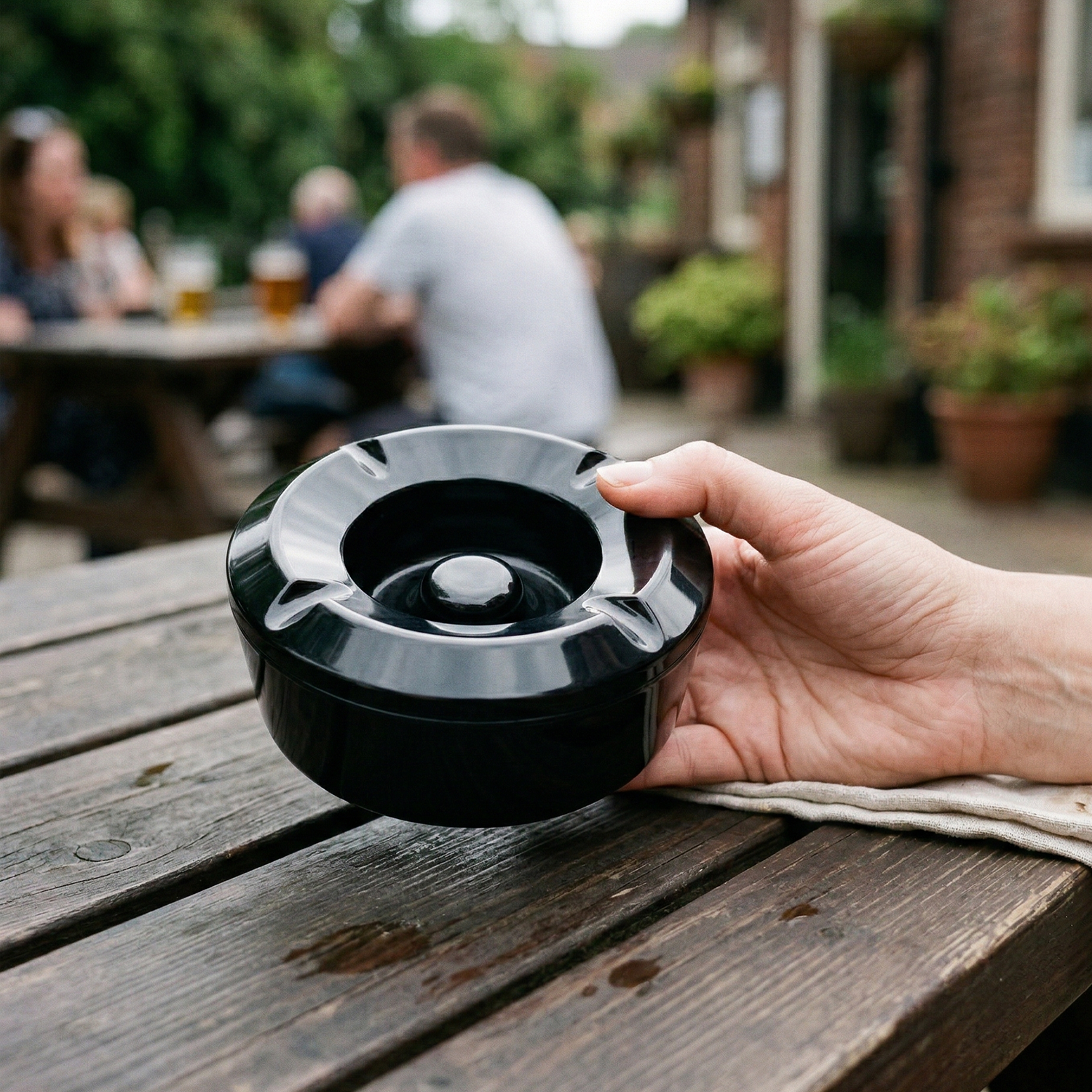 Wall & Ground Mounted Ashtray