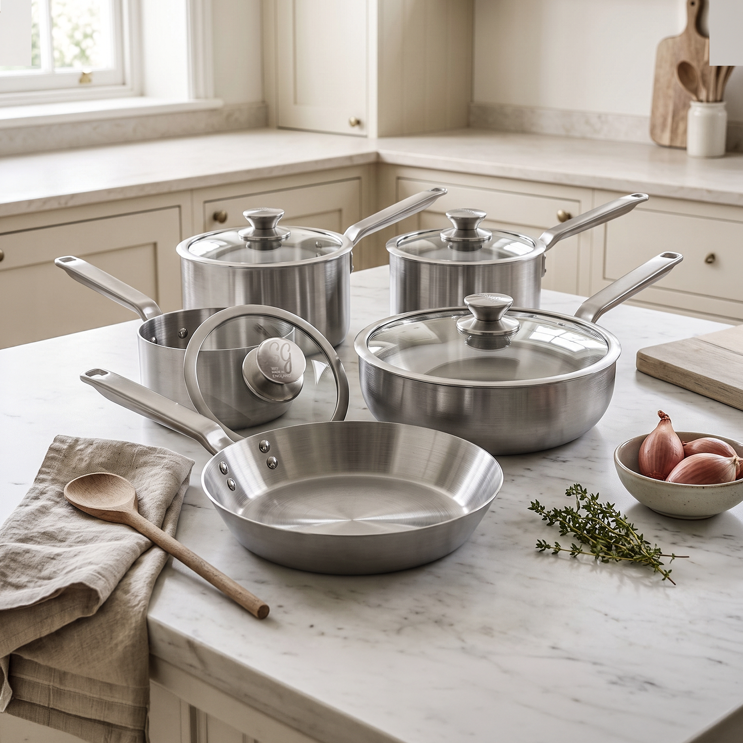 Samuel Groves Stainless-Steel Elegance Range