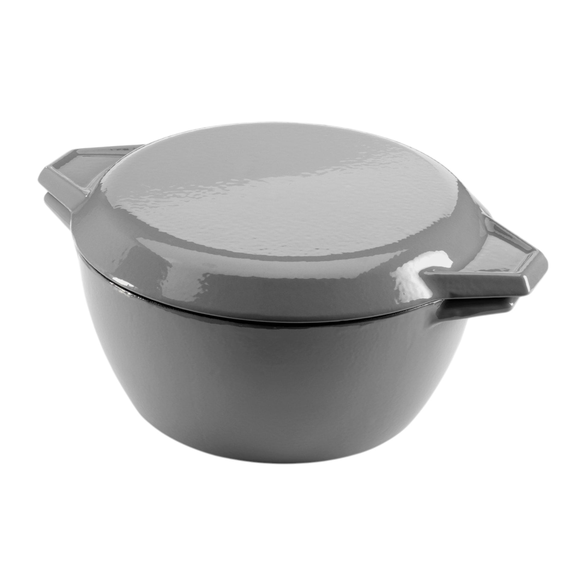 Samuel Groves Enamel Cast Iron Round Casserole Dish with Lid – 24.5cm / 4 Litre - Premium Kitchen from Chabrias Ltd - Just £69.99! Shop now at Chabrias Ltd