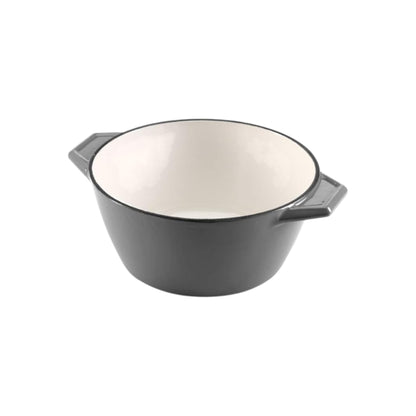 Samuel Groves Enamel Cast Iron Round Casserole Dish with Lid – 16.5cm / 1.3 Litre - Premium Kitchen from Chabrias Ltd - Just £66.99! Shop now at Chabrias Ltd