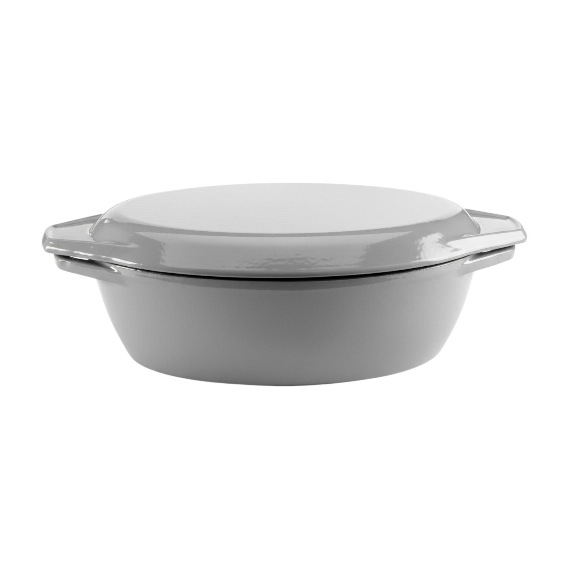 Samuel Groves Enamel Cast Iron Oval Casserole Dish with Lid – 27.5cm / 3 Litre - Premium Kitchen from Chabrias Ltd - Just £69.99! Shop now at Chabrias Ltd