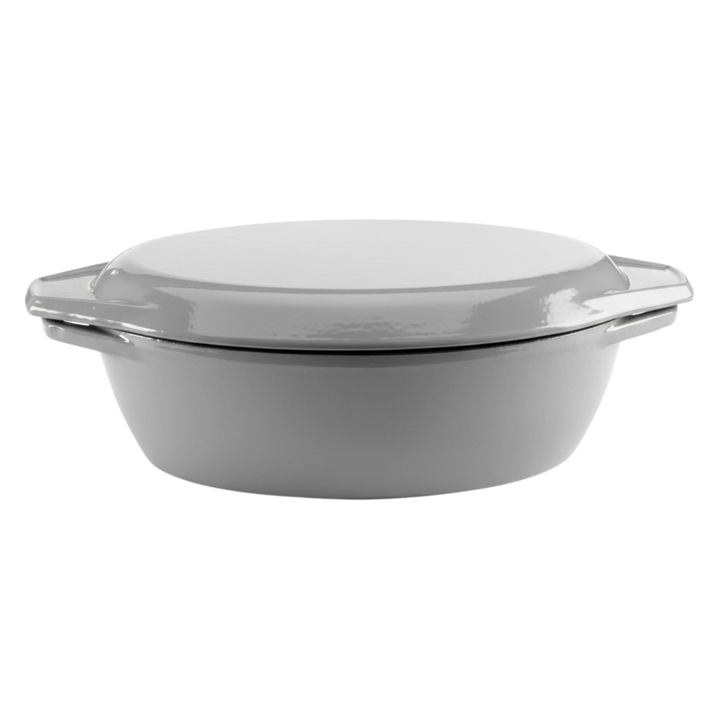 Samuel Groves Enamel Cast Iron Oval Casserole Dish with Lid – 32.5cm / 4.6 Litre - Premium Kitchen from Chabrias Ltd - Just £74.99! Shop now at Chabrias Ltd