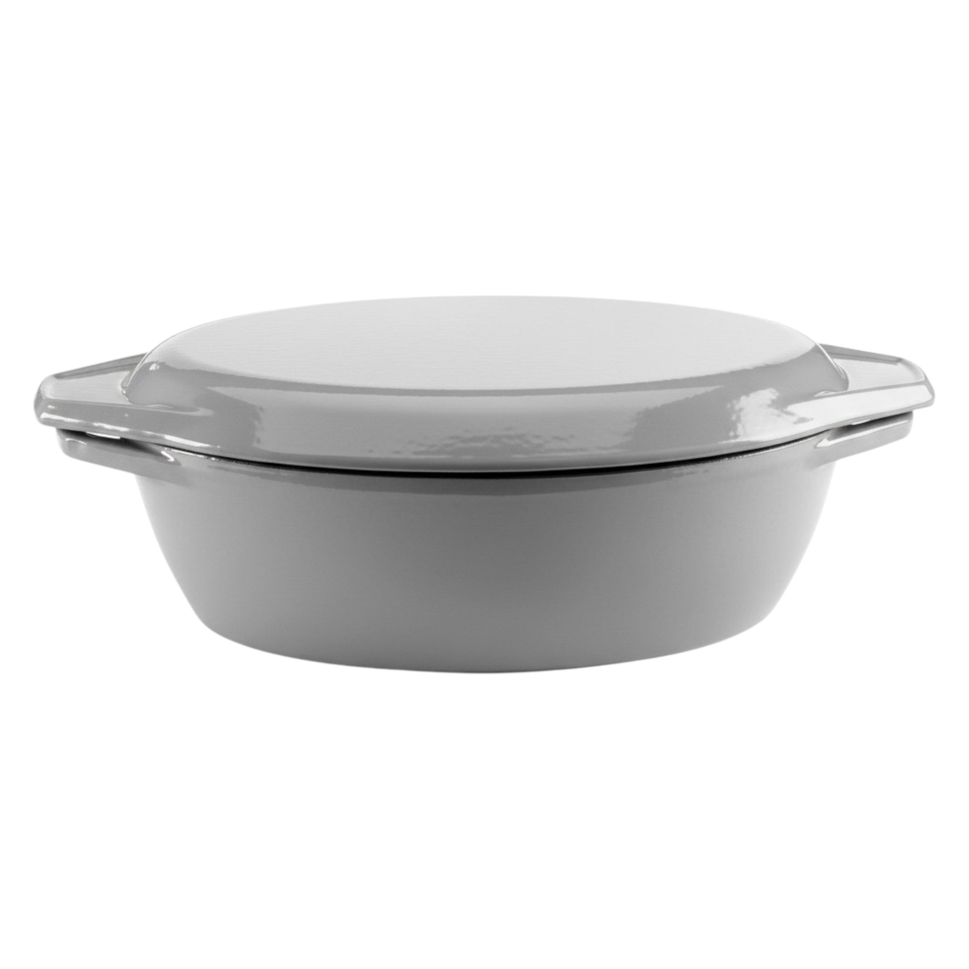 Samuel Groves Enamel Cast Iron Oval Casserole Dish with Lid – 32.5cm / 4.6 Litre - Premium Kitchen from Chabrias Ltd - Just £74.99! Shop now at Chabrias Ltd