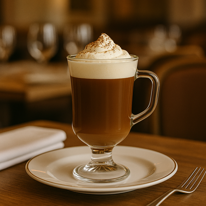 Irish Coffee Glass Mugs, 8oz (4 pack) - Premium Kitchen from Chabrias Ltd - Just £12.99! Shop now at Chabrias Ltd