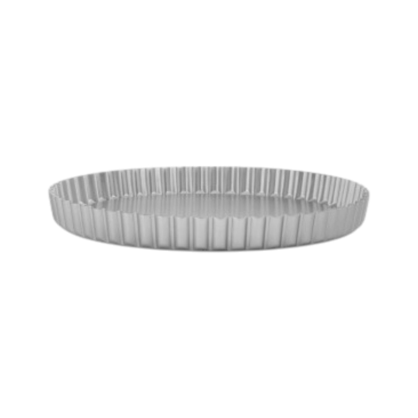 Professional Aluminium Loose Base Fluted Flan Tin, 9" - Premium Kitchen from Chabrias Ltd - Just £12.99! Shop now at Chabrias Ltd