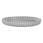 Professional Aluminium Loose Base Fluted Flan Tin, 12" - Premium Kitchen from Chabrias Ltd - Just £15.99! Shop now at Chabrias Ltd