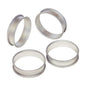 Aluminum Crumpet Rings, 85 x 20mm (4 pack) - Premium Home from Chabrias Ltd - Just £8.99! Shop now at Chabrias Ltd