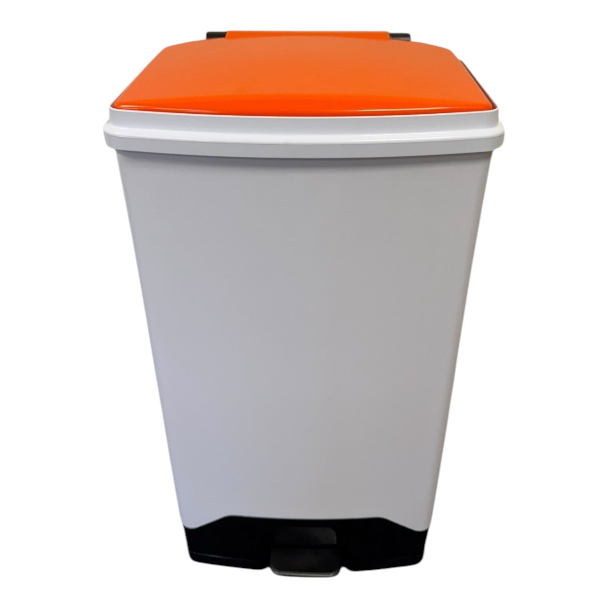 Plastic Fire Retardant Sack Holder, Orange Lid, 70L - Premium Bins from Chabrias Ltd - Just £174.99! Shop now at Chabrias Ltd