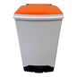 Plastic Fire Retardant Sack Holder, Orange Lid, 70L - Premium Bins from Chabrias Ltd - Just £174.99! Shop now at Chabrias Ltd
