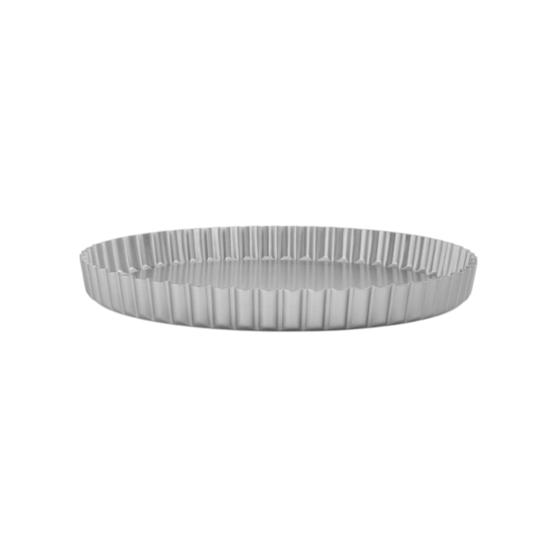 Professional Aluminium Loose Base Fluted Flan Tin, 8" - Premium Kitchen from Chabrias Ltd - Just £11.99! Shop now at Chabrias Ltd
