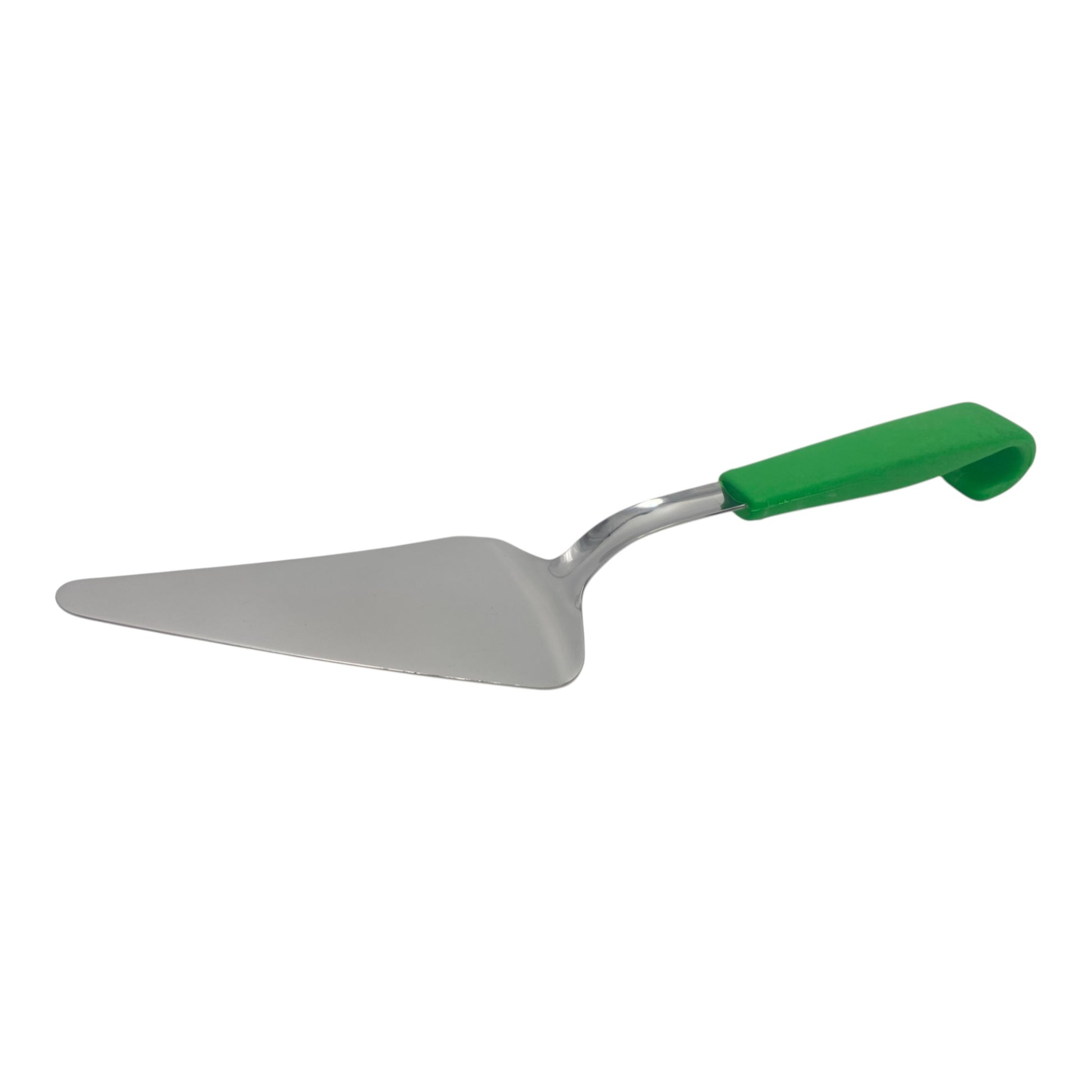 Le Buffet Cake & Pie Server – Stainless Steel with Heat-Resistant Handle (Green) - Premium Kitchen from Chabrias Ltd - Just £7.99! Shop now at Chabrias Ltd